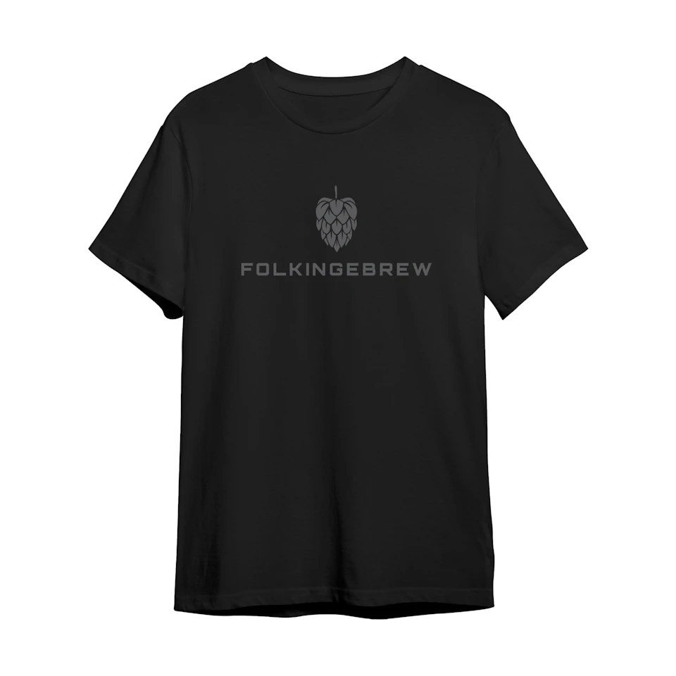 Folkingebrew T-shirt Black