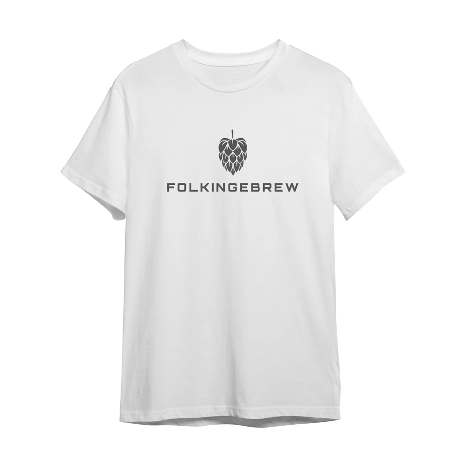 Folkingebrew T-shirt White